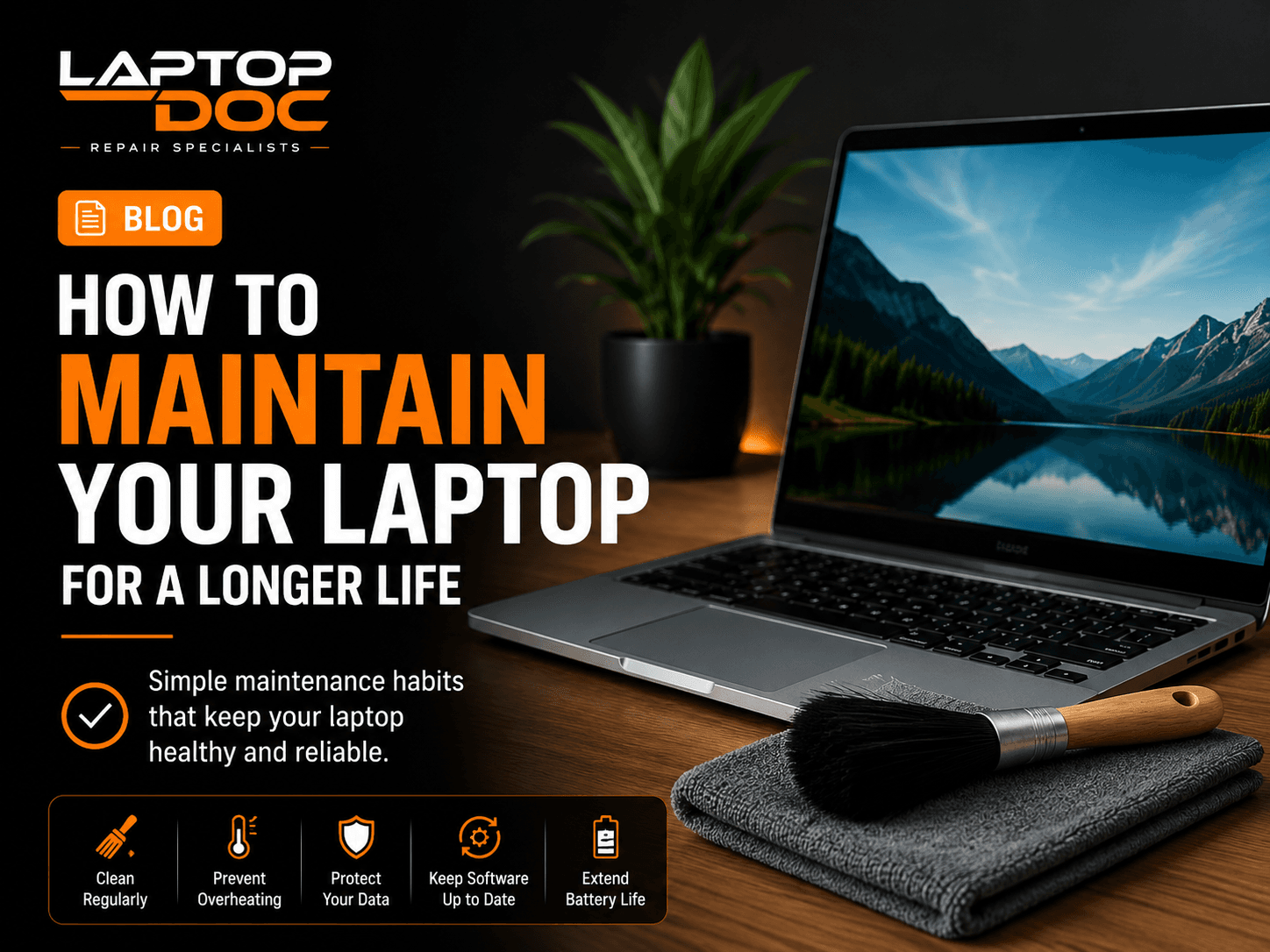 How to Maintain Your Laptop for a Longer Life