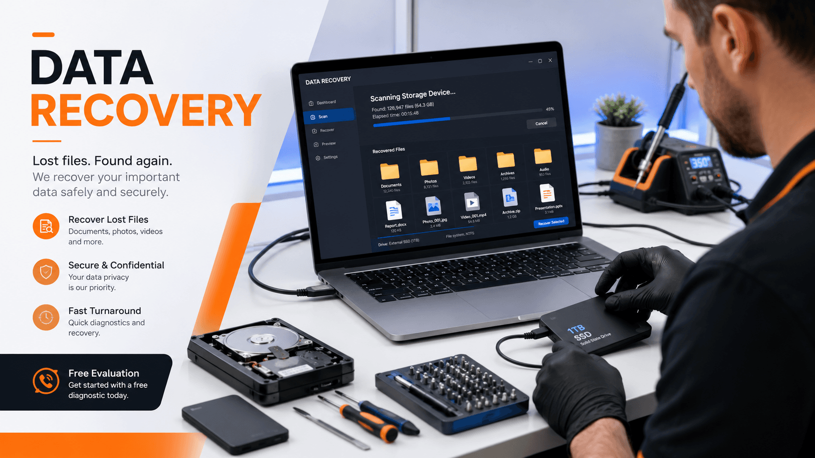 Data Recovery by LaptopDoc in Chandigarh Tricity